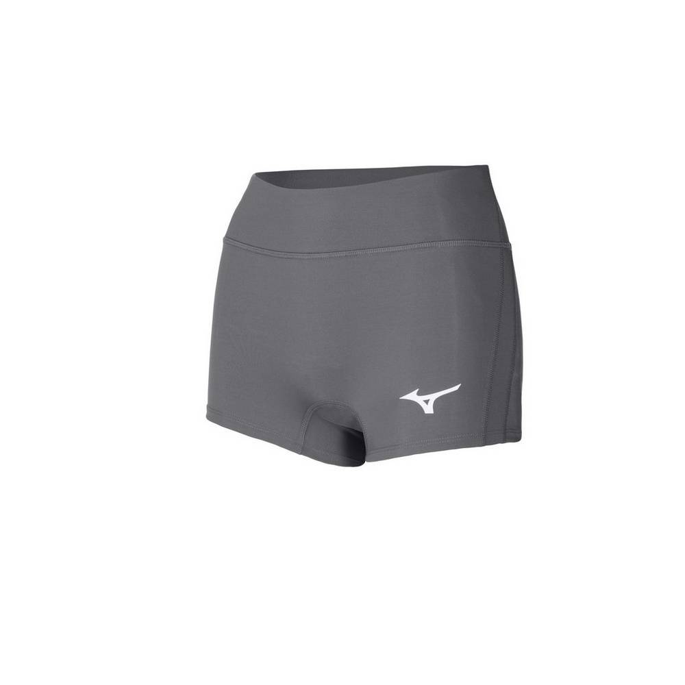 Pantaloncini Mizuno Pallavolo Apex 2.5" Inseam Donna - Grigie - 08162-QCUI